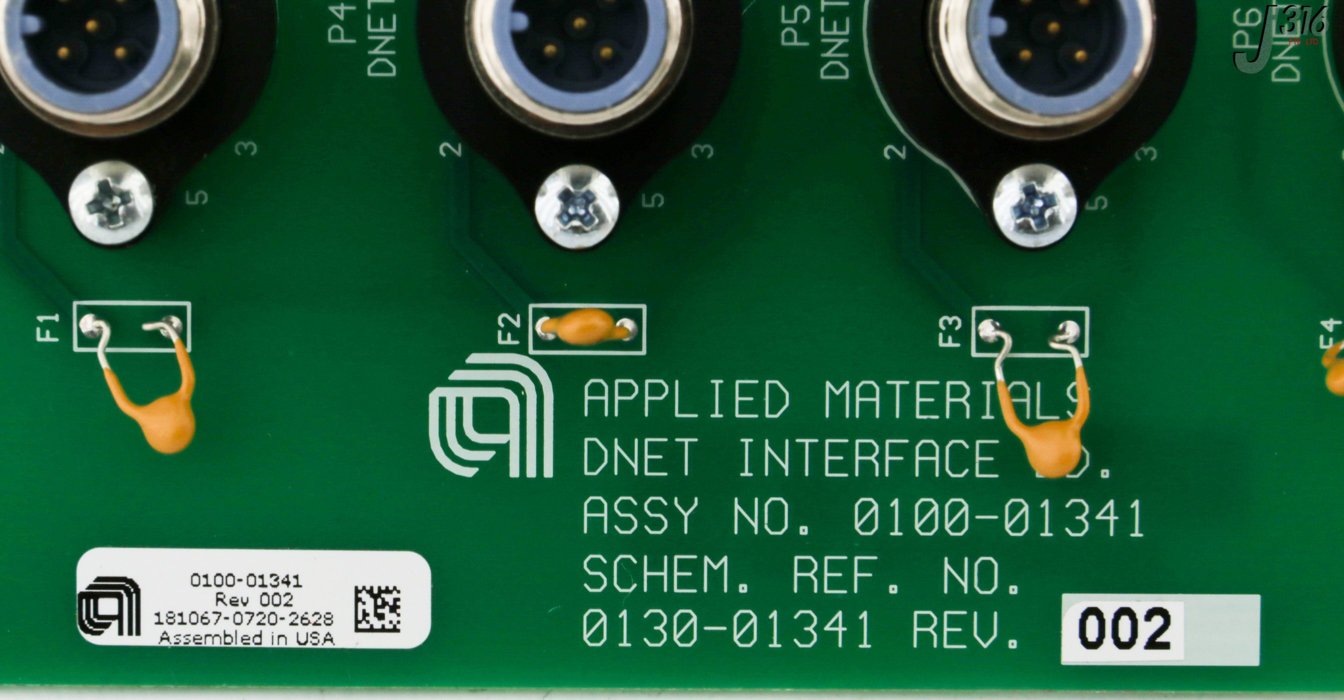 29967 APPLIED MATERIALS PCB ASSY, DNET INTERFACE BOARD, 300MM 0100